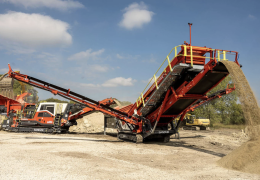 The new QA442 two-deck Doublescreen from Sandvik