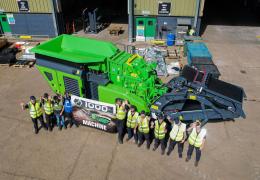 The 1,000th EvoQuip machine – a flagship Cobra 230 impact crusher