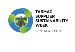 Tarmac’s third Supplier Sustainability Week will take place from 27–30 November 2024