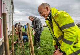 Tsurumi Pumps have partnered with Carma to carry out the tree planting project