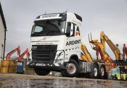 Ardent Hire have taken delivery of 20 new Volvo FH 500 6x2 tractor units