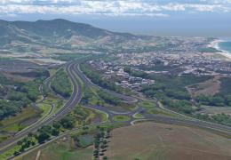 Digital rendering of the Coffs Harbour bypass. Image: Ferrovial