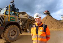 Gill Mill quarry manager Jeff Murphy
