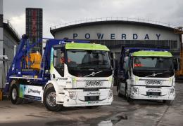 Capital gains: Powerday’s two new Volvo electric skiploaders