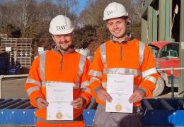 Day Group apprentices Stephen and Dexter