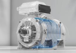 The new liquid-cooled IE5 SynRM motor from ABB 