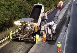 Foamix Eco has already been used as part of a trial on the M65 slip road in Lancashire in partnership with Lancashire County Council