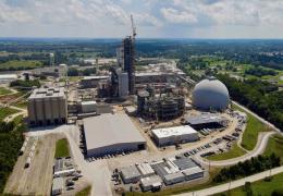 Mitchell cement plant in Indiana – site of Heidelberg Materials’ largest CCUS project in the world
