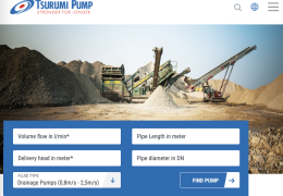 New and improved Tsurumi website for the European market
