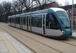 Garside Sands support Nottingham Express Transit with the technical-grade sand required to ensure the safety and reliability of their city-wide tram operations