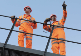 An impressive 90% of businesses in the mining, quarrying, and utilities sectors reported progress on reducing emissions across their organization