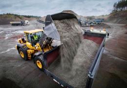 Volvo CE have upgraded their medium-sized L110H (pictured) and L120H wheel loaders