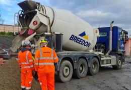 Logico are now the exclusive UK commercial providers of MixerSURE training. Photo: Breedon 