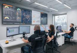 Part of the new Develon Uptime Centre in Prague