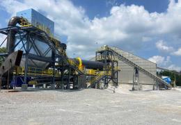 Heidelberg Materials have invested in modifying the Speed facility to produce slag cement from domestically sourced slag granules
