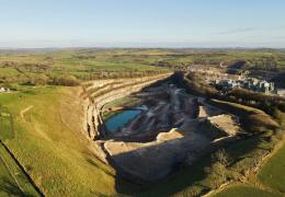 Rollover slopes established after Longcliffe Quarries’ Aldwark extension and restoration