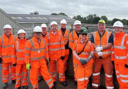 In a significant milestone for Aggregate Industries, solar photovoltaic technology has been introduced at their Hulland Ward concrete products site