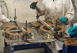 Calcined clay concrete sample preparation at UTS Boral Centre for Sustainable Building