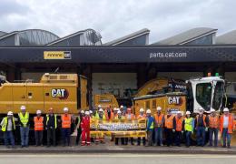 ACMOC members at Finning UK & Ireland HQ in Cannock