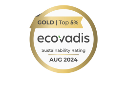 Nynas have received an EcoVadis Gold Sustainability Rating for 2024