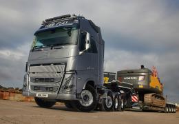 HJB Plant Hire has taken delivery of a new Volvo FH16 750 8x4 tractor unit
