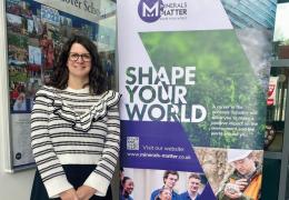 Hannah Higley, future careers co-ordinator, Minerals Matter