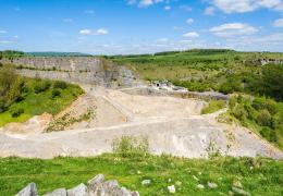 Topley Pike Quarry operators Aggregate Industries are working with the Peak District National Park Authority to restore a former waste area for nature. Photo: shoults/Alamy stock photo