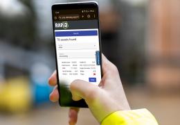 RAPID allows police officers to access the CESAR Database of more than 650,000 registered assets directly from their smartphones