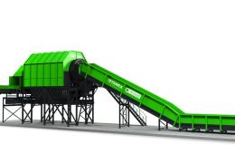 New TSD-280 pre-sorting drum from Terex Recycling Systems 