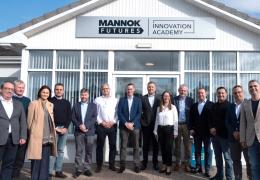 Members of Cimsa’s senior leadership team held a welcome event at Mannok’s Innovation Academy