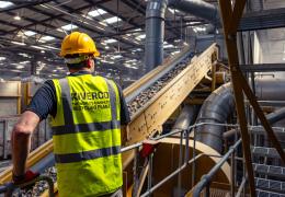 Westminster Waste’s new Kiverco C&D recycling plant can process up to 60 tonnes/h 
