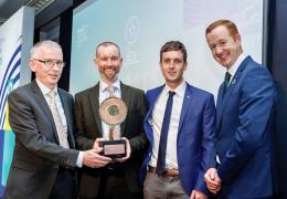 Represented by energy co-ordinator Damian Owens and environmental advisor Colin Lunney, Mannok picked up the Large Business category award at the Sustainable Energy Authority of Ireland (SEAI) Energy Awards