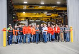 Ribbon-cutting ceremony at Superior’s new crusher manufacturing facility