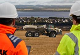 Using Haul Track telematics, site managers keep track of data from a Rokbak RA30 ADT in real time