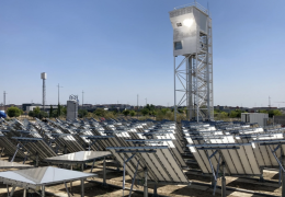 Cemex’s solar clinker project is a collaboration with cleantech company Synhelion, who developed the high-temperature solar heat technology it uses