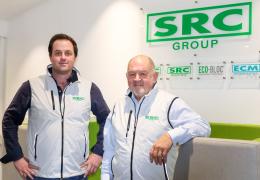 L-R: Ollie Rees, managing director of SRC Group, with newly appointed Chairman Terry Last
