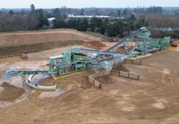 Cemex have opened a new sand and gravel quarry in Shepperton, Surrey