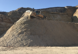Glen Forbes sand quarry, about 100km south-east of Melbourne