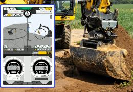 Komatsu’s Smart Construction 3D Machine Guidance system is now fully compatible with industry-leading tilt-rotator brands