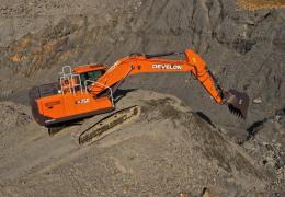 The new Next Generation DX260LC-9 crawler excavator from Develon