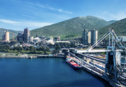 Holcim’s Milaki cement plant in Greece 