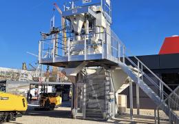 The Ammann Elba CFS concrete plant