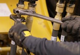 Caterpillar’s how-to resources help customers spot hose wear before it becomes a problem