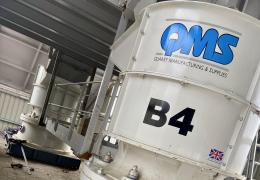 FP McCann’s two new QMS B4 cone crushers during installation