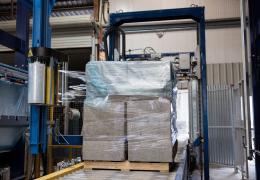 AG Paving and Building Products Ltd’s new Kwikpac pallet-wrapping system is helping to reduce CO2 emissions and plastic consumption