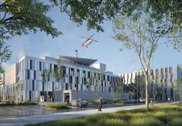 Caen University Hospital. Image: CHU de Caen Normandie