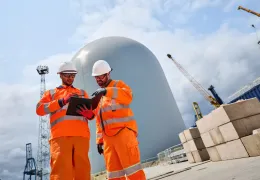 Holcim UK have successfully completed all civil engineering works at their flagship Tilbury cement terminal, with structural and mechanical installation now about to begin