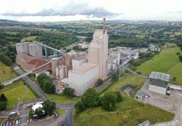 Holcim UK’s Cauldon cement plant in Staffordshire