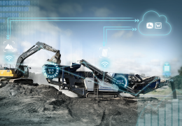 With Wirtgen Group Performance Tracker Crushing, production data from Kleemann crushing plants can be called up in the John Deere Operation Centre 