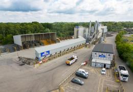Breedon Group’s Longwater asphalt plant, near Norwich